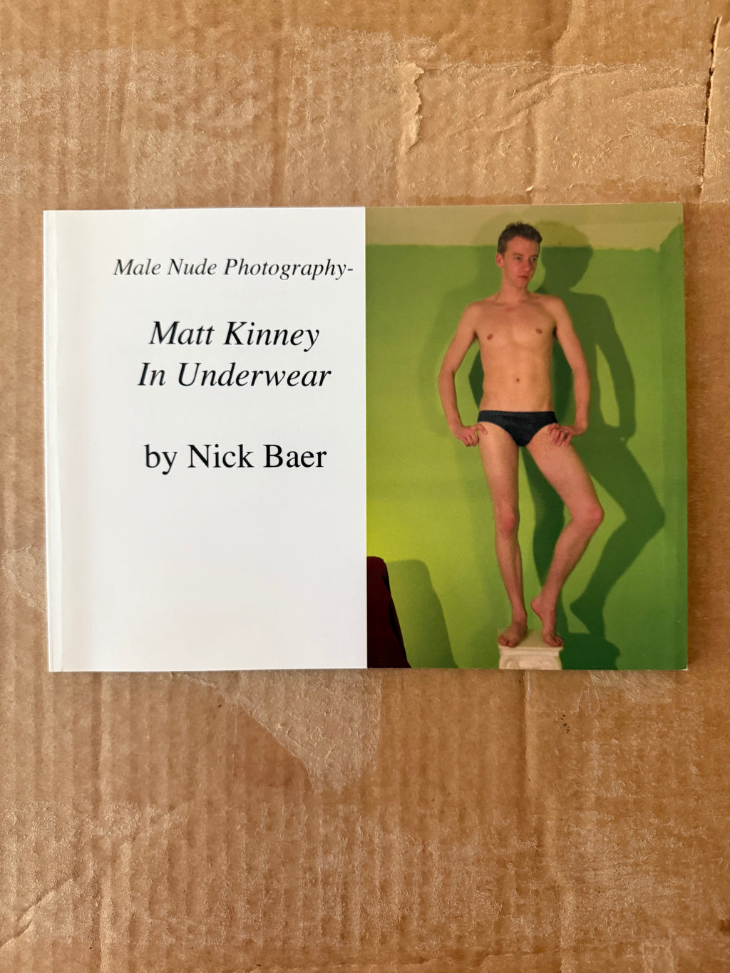 Male Nude Photography: Matt Kinney in Underwear BY NICK BAER