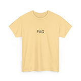 FAG TEE BY CULTUREEDIT AVAILABLE IN 13 COLORS