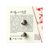 Andy Warhol Cows Pink/Purple Pin