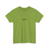 GAY TEE BY CULTUREEDIT AVAILABLE IN 13 COLORS