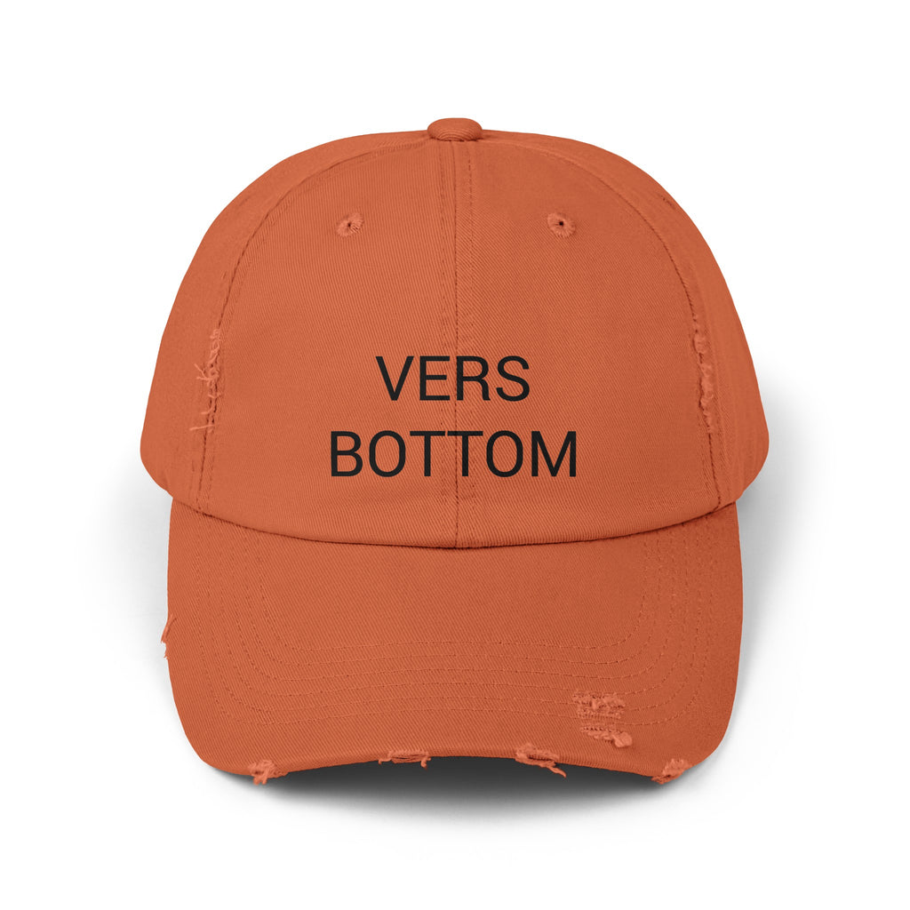 VERS BOTTOM Distressed Cap in 6 colors