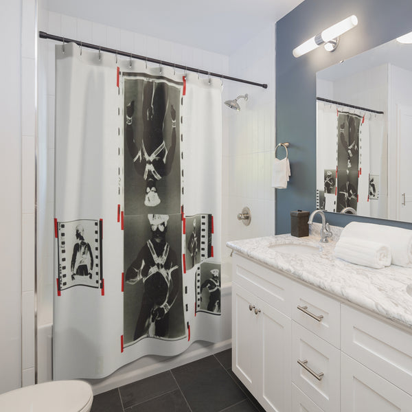 90S VINTAGE GAY PORN TRANSPARENCY Shower Curtain