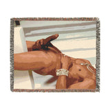 Dick Bling Woven Blanket bY CHUCK X CULTUREEDIT