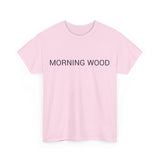 MORNING WOOD TEE BY CULTUREEDIT AVAILABLE IN 13 COLORS