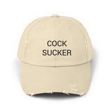 COCK SUCKER Distressed Cap in 6 colors