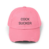 COCK SUCKER Distressed Cap in 6 colors