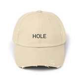HOLE Distressed Cap in 6 colors