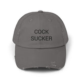 COCK SUCKER Distressed Cap in 6 colors