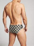 The Atmos Swimbrief by BDXY in mirror zag
