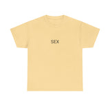SEX TEE BY CULTUREEDIT AVAILABLE IN 13 COLORS
