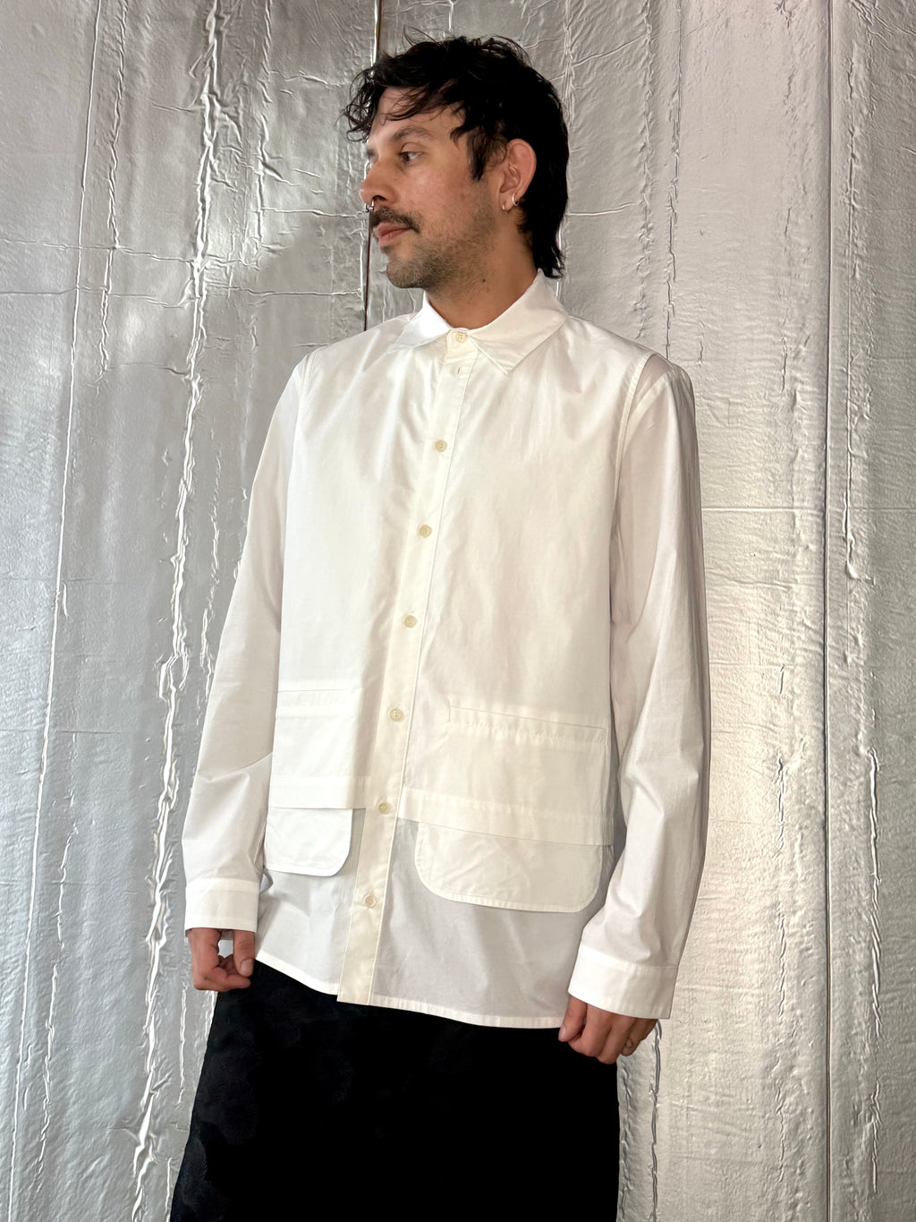 Henrik Vibskov ANTS SHIRT - ECRU