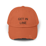 GET IN LINE Distressed Cap in 6 colors