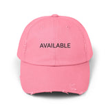 AVAILABLE Distressed Cap in 6 colors