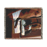 DOUBLE DICK Woven Blanket bY CHUCK X CULTUREEDIT