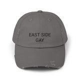 EAST SIDE GAY Distressed Cap in 6 colors