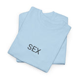 SEX TEE BY CULTUREEDIT AVAILABLE IN 13 COLORS