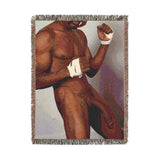 WRESTLER Woven Blanket bY CHUCK X CULTUREEDIT