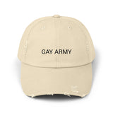 GAY ARMY Distressed Cap in 6 colors