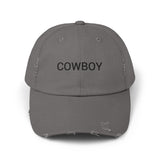 COWBOY Distressed Cap in 6 colors