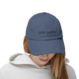 SIZE QUEEN Distressed Cap in 6 colors