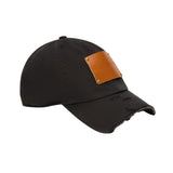 GYMNASIUM THE DISTRESSED CAP BLACK