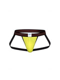 BIKE ATHLETIC Mesh Jockstrap - Yellow