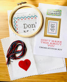 Not Today - Cross Stitch