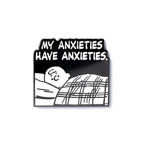 PEANUTS Mood - Anxieties Have Anxieties Pin