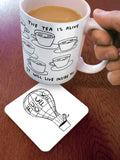 David Shrigley Coaster - Fuck Off Balloon
