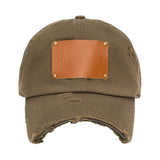 GYMNASIUM THE DISTRESSED CAP OLIVE