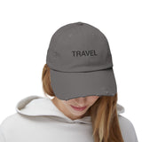 TRAVEL Distressed Cap in 6 colors