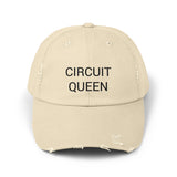 CIRCUIT QUEEN Distressed Cap in 6 colors