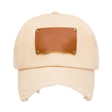 GYMNASIUM THE DISTRESSED CAP KHAKI