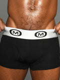 Mounderwear Modal Spandex Boxer Brief Black