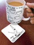 David Shrigley Coaster - Bunch Of Twats