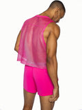 BIKE Short Sleeveless Practice Jersey - Pink
