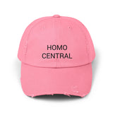 HOMO CENTRAL Distressed Cap in 6 colors