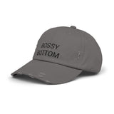 BOSSY BOTTOM Distressed Cap in 6 colors