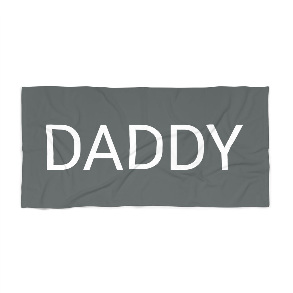 Daddy Beach Towel by CULTUREEDIT