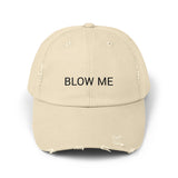 BLOW ME Distressed Cap in 6 colors