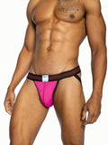 BIKE ATHLETIC Mesh Jockstrap - Pink