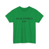 PALM SPRINGS GAY TEE BY CULTUREEDIT AVAILABLE IN 13 COLORS
