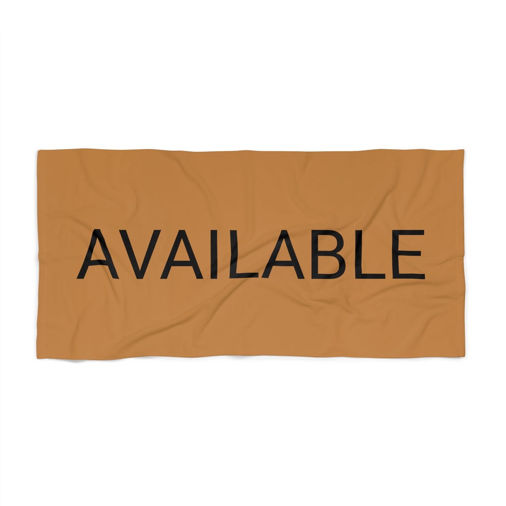 AVAILABLE Beach Towel by CULTUREEDIT