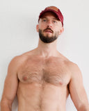 GYMNASIUM THE DISTRESSED CAP MAROON