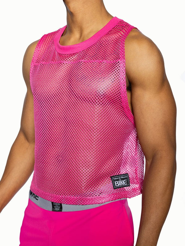 BIKE Short Sleeveless Practice Jersey - Pink