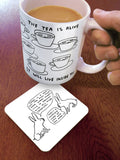 David Shrigley Coaster - Live In Harmony