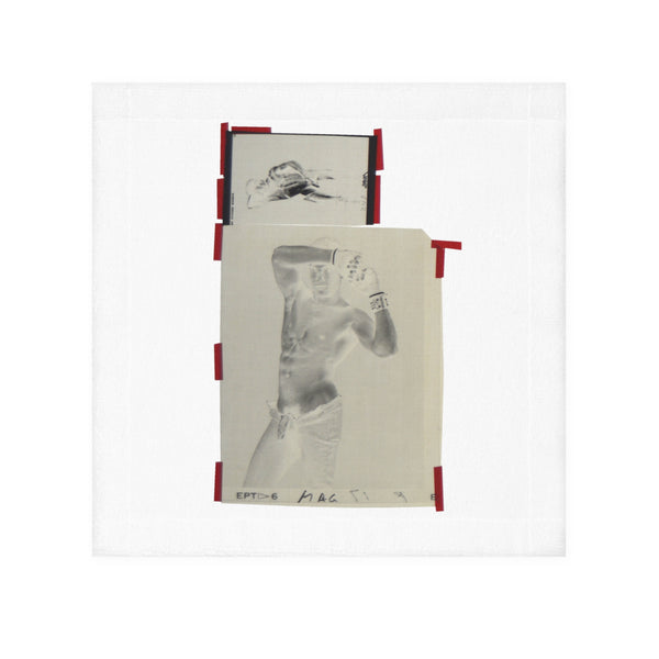 90S VINTAGE GAY PORN TRANSPARENCY CUM TOWEL #4