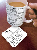 David Shrigley Coaster - Pudding