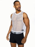 BIKE Short Sleeveless Practice Jersey - White