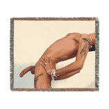 BEND OVER Woven Blanket bY CHUCK X CULTUREEDIT